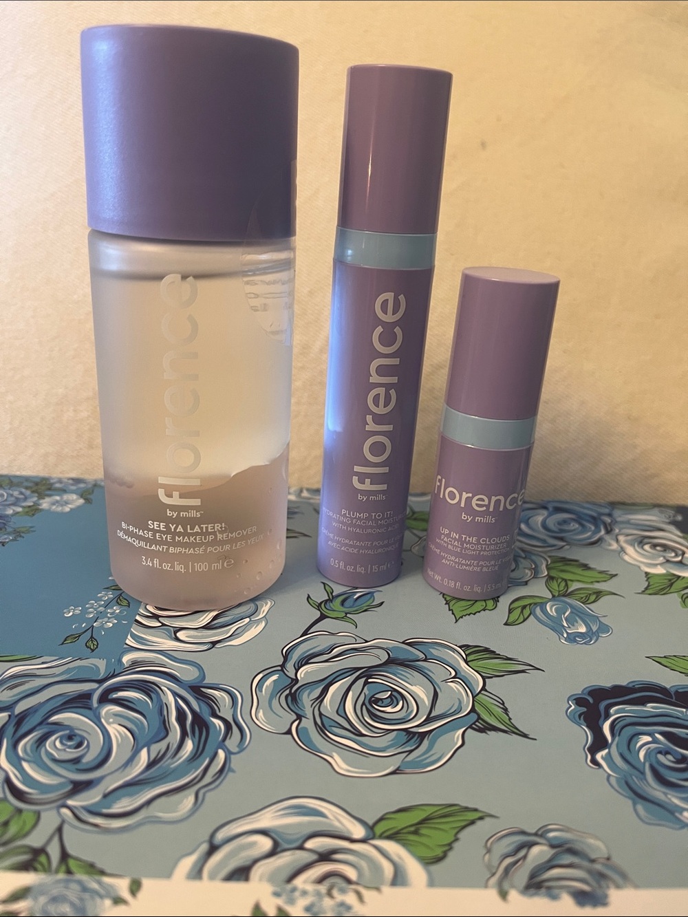 Florence by mills Set-All new- Eye Makeup Remover and Moisturizers